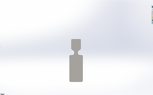 AR500 Vital Zone Hanging Target - Torso and Head Section Backer